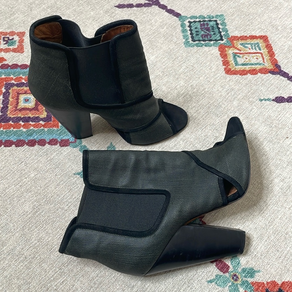 Givenchy Open Toe Booties - image 1